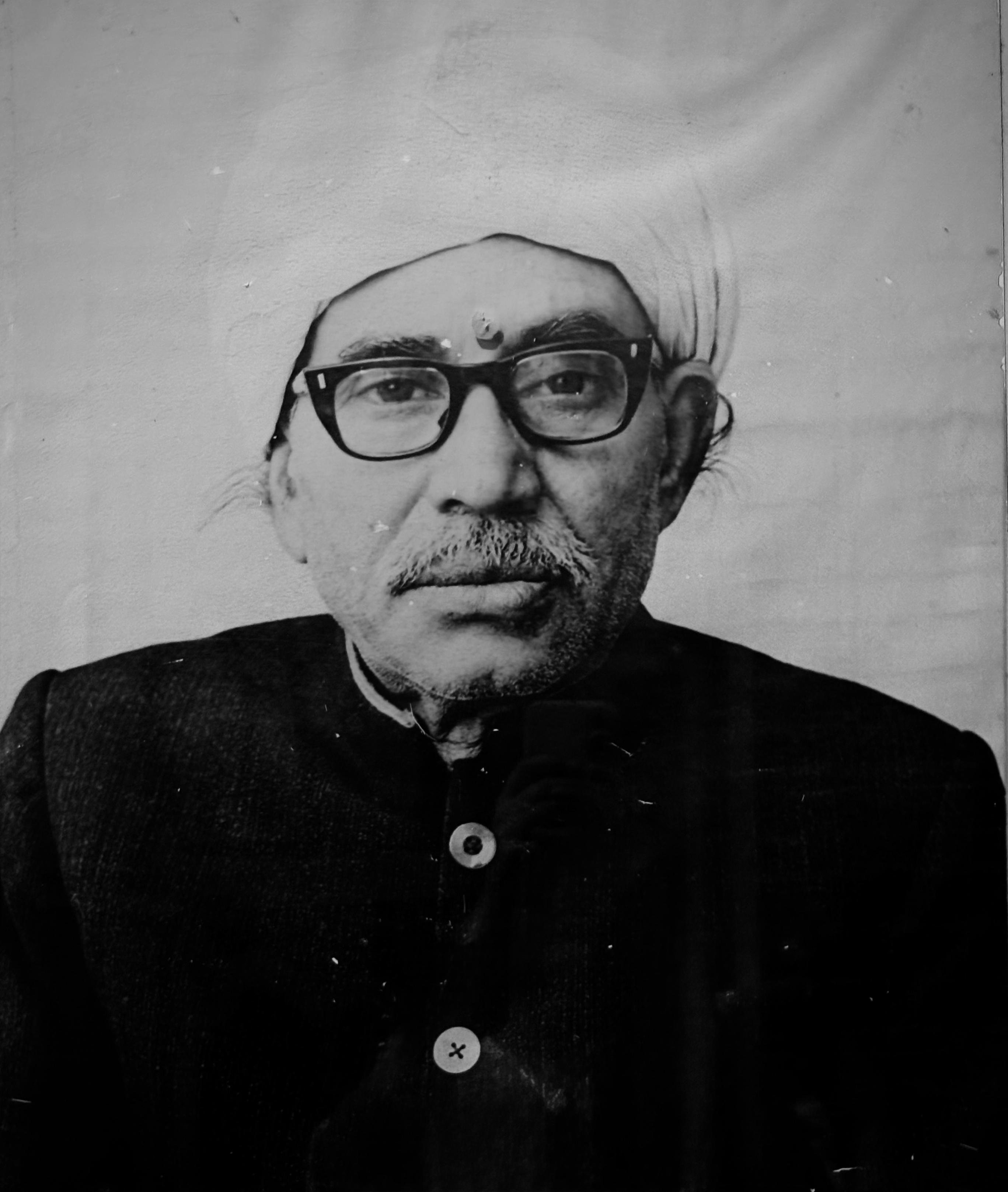 Late Shri Ramchand Natha - Founder of Natha Moorti Museum
